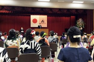 卒業証書授与式の様子